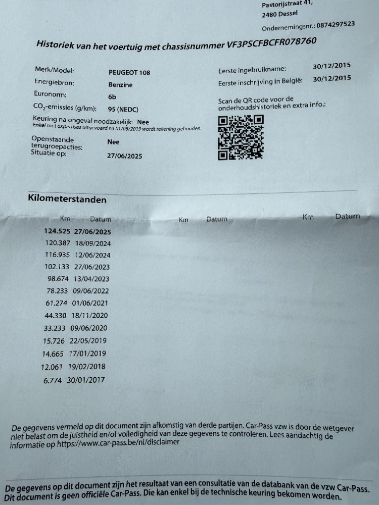 Peugeot 108 1.0 VTi Active - 19