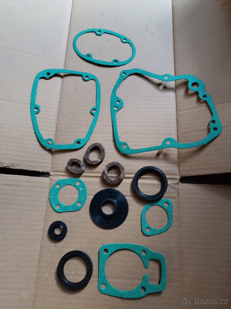 Silentblok těsnění gufero guma sedla Dnepr Ural M72 k750 - 19