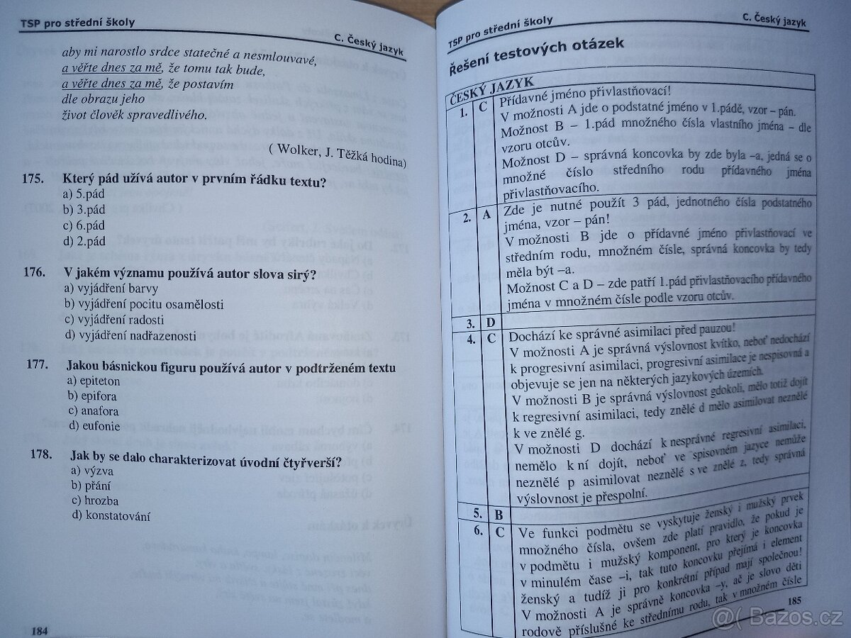 Testy studijní předpokladů pro střední školy - 19