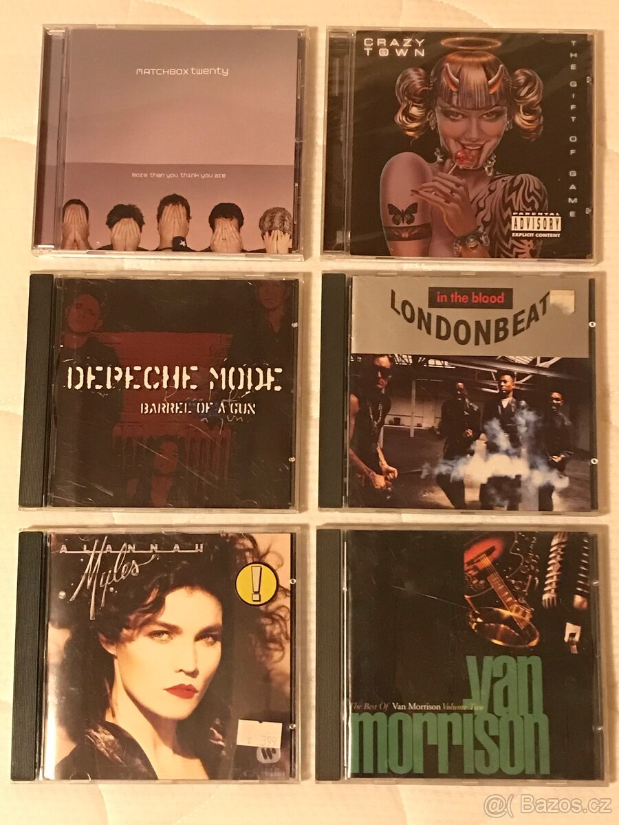 CD POP ROCK R&B soundtrack cizí i české - 19
