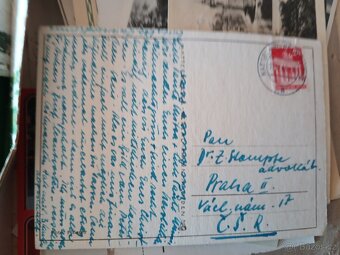 Mix různých dokumentů pohlednic a známek - 19