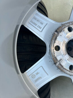 195/65R15 letní pneu alu kola VW GOLF VII 6x15 5x112 ET43 - 19