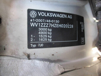 VW TRANSPORTER 2,0TDI 84kw LONG 5míst Tažné 2013 DPH - 19