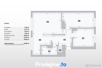 Prodej bytu 3+kk, 84 m2 - Tvořihráz, ev.č. 100110 - 19