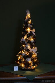 Vánoční stomeček 42cm světelný - 19