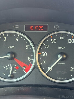 Peugeot 206 1.6 Benzín cabrio – černý, kůže, STK 2027 - 19