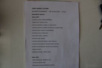 Ford Transit Custom 2,0ECoBlue 77KW, Trend L1 ČR, r.v. 2018 - 19