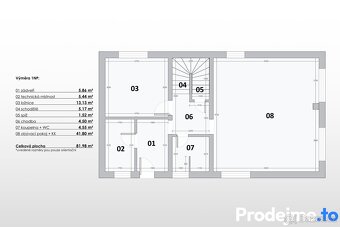 Prodej rodinného domu 6+kk, 158 m2 - Příštpo, ev.č. 100057 - 19