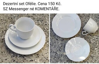 Porcelán viz fota. Cena za položku na fotografii. - 19