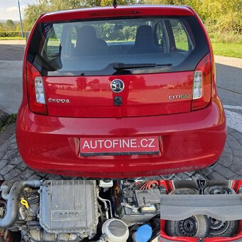 ŠKODA CITIGO 1,0 MPi 2014 5ti DV.  KLIMA, + KOMPLET NOVÝC - 19