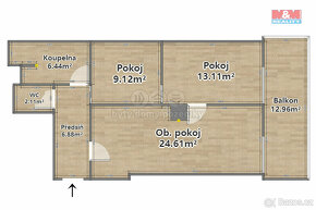 Prodej bytu 3+kk, 75 m², Železná Ruda, ul. Javorská - 19