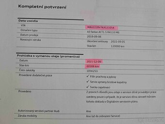 Audi A3 1,5 TFSI 116.000 km - 19