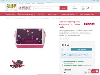 Set školní batoh, penál, kornout step by Step - 19