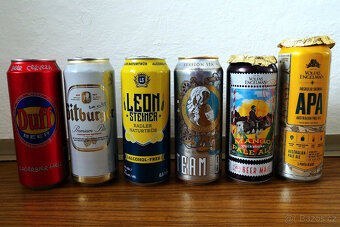 Sběratelské prázdné lahve + pivní lahve a plechovky - 19