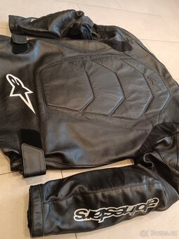 Alpinestars Gp Plus-Pánská kožená moto kombinéza, dvoudílná - 19