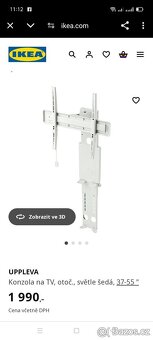 Prodám TV stolek + Konzolu na TV Uppleva - 19