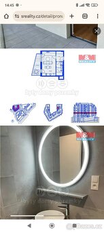 Pronajmu nový, zařízený byt 1kk 42m s terasou - Hagibor - 19