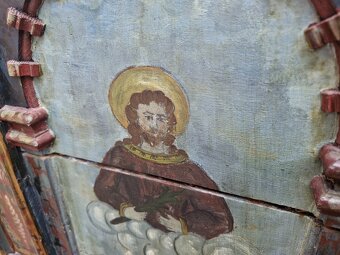 Komoda, malovana truhla, intarzovany pribornik - 19