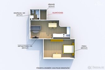 Pronájem bytu 2+kk 46 m², Plzeň - Jižní Předměstí - 19