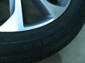 alu kola Nissan qashqai+letní pneu r18 - 19