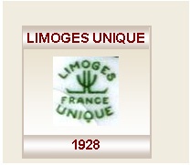 ART DECO PORCELÁNOVÁ TERINA MADESCLAIRE EMILE LIMOGES FRANCE - 19