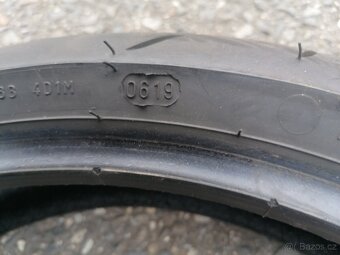 Prodám gumy na dojetí, silnice 180/55 ac190/55 R17 - 19