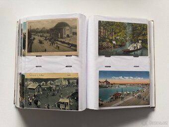Album historických pohlednic Evropa – USA (cca 200 ks) - 19
