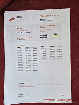 PEUGEOT PARTNER 1.6HDI 55KW 2016 168TKM DPH - 19
