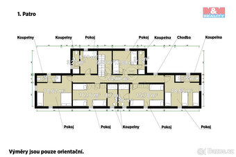 Prodej hotelu, penzionu, 272 m², Jesenice, ul. U Vel rybníka - 19