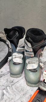 Lyže Blizzard 130, hůlky Blizzard 110, Boty Salamon - 19