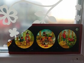 Sklíčka do magické lucerny staré (historické) - 19