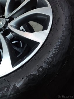 ALUkola 5x114mm pneu 215/60 R17 ContinentalQ6 - 19
