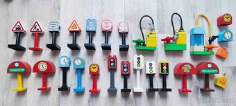 DUPLO auta,náklaďáky,hasiči,policie, figurky,zvířata,doplňky - 19