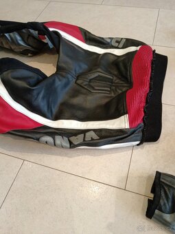 Vanucci ST1-Pánská kožená moto kombinéza, dvoudílná - 19