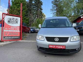 Volkswagen Caddy MAXI 1.9TDi • 77kw • 5/2008 • 7 míst •Tažné - 19