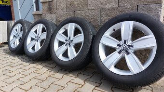 Alu kola 5x112 r17 Istanbul originál vw Passat b8 letní pneu - 19