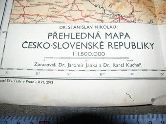 STARÉ MAPY česko sbírka - 19