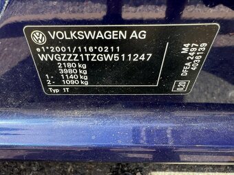 ►VW TOURAN III 2,0 TDI - 110 kW,  PARK. SENZORY A KAMERA◄ - 19