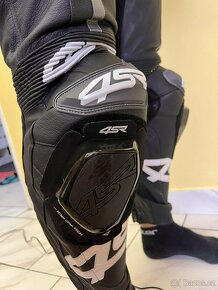RR Evo III Grey Storm vel.56 kožená dvoudílná moto kombinéza - 19