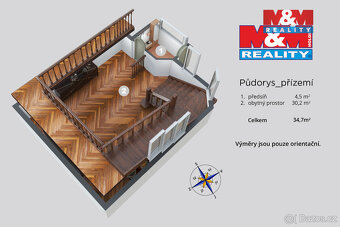 Prodej mezonetového bytu 4+1, 150 m², Děčín, ul. Tylova - 19