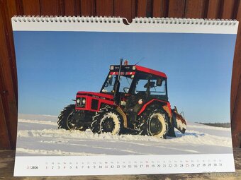 Kalendáře s traktory Zetor na rok 2026 - 19