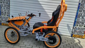 Terénny vozik 2x 1500W 40km/h dojazd 50km pre vozičkárov - 19