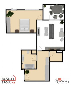 Prodej, byty/2+kk, 59 m2, U Velkého rybníka 2219/115, 32300  - 19