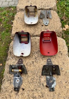 Jawa ČZ kývačka, půllitr, Velorex - zadní světla - 19