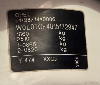 Prodám Opel Astra G, 2001, 1.4 66 kW, manuál - 19