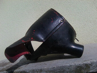 Jawa 250/350 Panelka - kryty řetězu,motoru,výfuky s koleny.. - 19