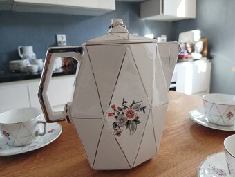 KUBISTICKÁ PORCELÁNOVÁ ČAJOVÁ SOUPRAVA CCP JM PORT DE LA CZE - 19
