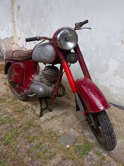motocykl čz kývačka 175 ccm typ 450 bez tp kompletní moto - 19