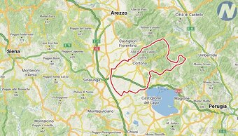 Apartmán Niccolo v Cortoně, Toskánsko - 19