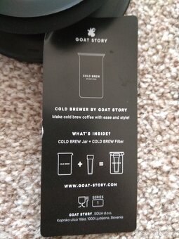 Nový kávovar GOAT STORY Cold Brewer na studenou kávu - 19